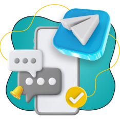 Создание Mini App для Telegram - КИБЕРшкола программирования для детей, компьютерные курсы для школьников, начинающих и подростков - KIBERone г. Косулино