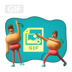Gif-анимация - КИБЕРшкола программирования для детей, компьютерные курсы для школьников, начинающих и подростков - KIBERone г. Косулино