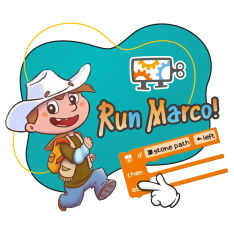 Run Marco - КИБЕРшкола программирования для детей, компьютерные курсы для школьников, начинающих и подростков - KIBERone г. Косулино
