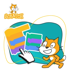 Scratch. Продвинутый уровень – создаём игры, как маленькие разработчики! - КИБЕРшкола программирования для детей, компьютерные курсы для школьников, начинающих и подростков - KIBERone г. Косулино