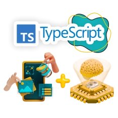 TypeScript + AI: создаём умные веб-приложения - КИБЕРшкола программирования для детей, компьютерные курсы для школьников, начинающих и подростков - KIBERone г. Косулино