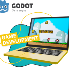 Godot.  Основа создания легендарных игр - КИБЕРшкола программирования для детей, компьютерные курсы для школьников, начинающих и подростков - KIBERone г. Косулино