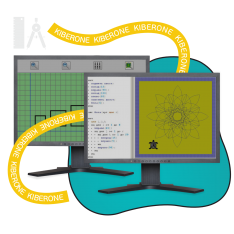 Исполнители чертежник и черепашка - КИБЕРшкола программирования для детей, компьютерные курсы для школьников, начинающих и подростков - KIBERone г. Косулино