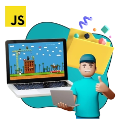 JavaScript + AI. Проектное обучение + геймификация + AI-помощники - КИБЕРшкола программирования для детей, компьютерные курсы для школьников, начинающих и подростков - KIBERone г. Косулино